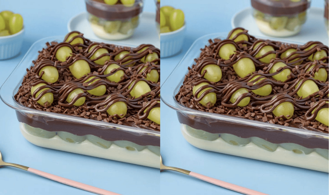 Pavê de Uva com Chocolate: A Sobremesa Cremosa que Encanta no Primeiro